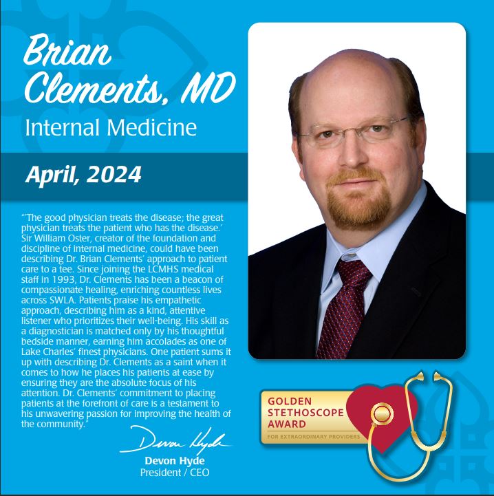 Brian Clements Award Plaque